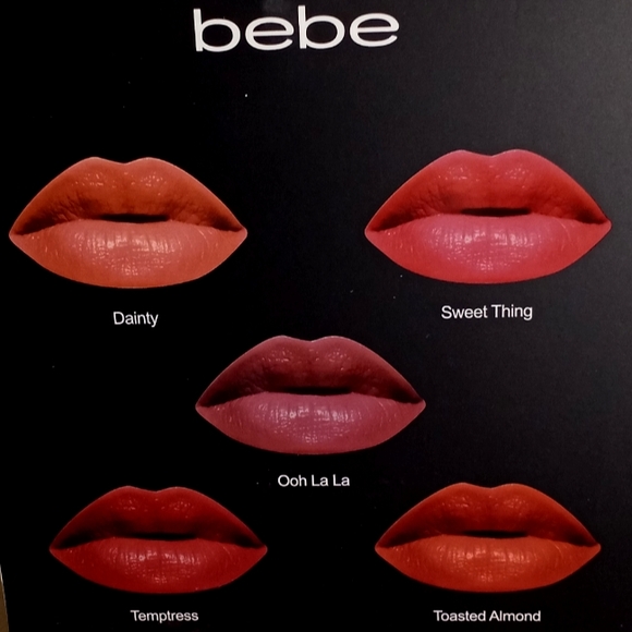 🍓 2/$40 🍓NWT BEBE Metallic / Matte Liquid Lipstick Set - Picture 7 of 9